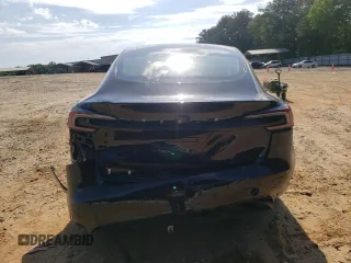 2025 Tesla Model 3 Long Range with VIN 5YJ3E1EA4SF965566, listed as a Copart auction lot 56820165 with 1,041 mi miles and Salvage title. Bid and sale history available at DreamBid. Image 6.