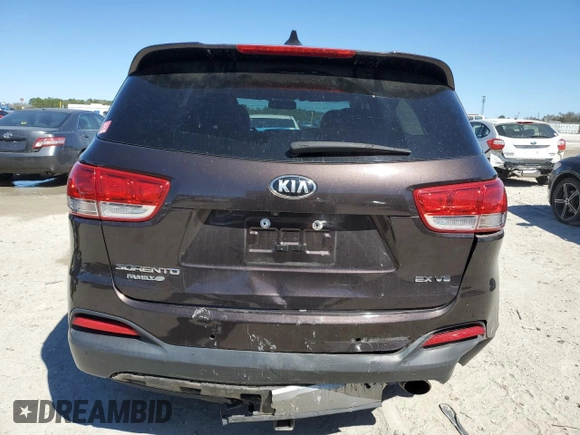 2018 Kia Sorento EX with VIN 5XYPH4A59JG362638, listed as a Copart auction lot 48106645 with 70,027 mi miles and Salvage Title. Bid and sale history available at DreamBid. Image 6.