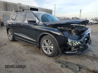 2022 Acura MDX with VIN 5J8YE1H30NL022211, listed as a Copart auction lot 89159125 with 79,266 mi miles and Salvage Title. Bid and sale history available at carsss.com. Image 4.