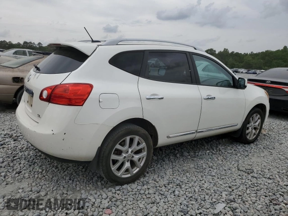 2012 Nissan Rogue S with VIN JN8AS5MT4CW286229, listed as a Copart auction lot 55455915 with 220,359 mi miles and Clean Title. Bid and sale history available at carsss.com. Image 3.
