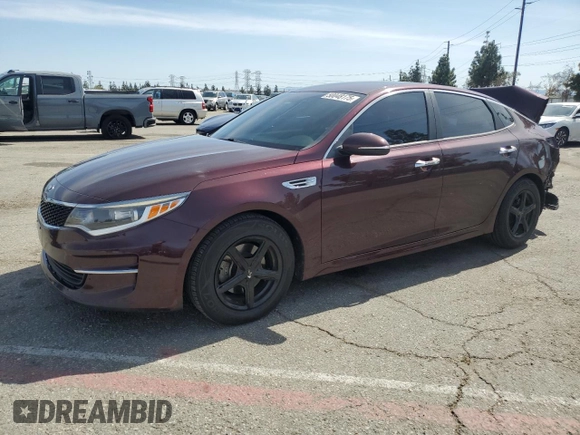 2016 Kia Optima LX Turbo with VIN 5XXGT4L17GG022393, listed as a Copart auction lot 50048175 with 79,429 mi miles and Salvage Title. Bid and sale history available at carsss.com. Image 1.