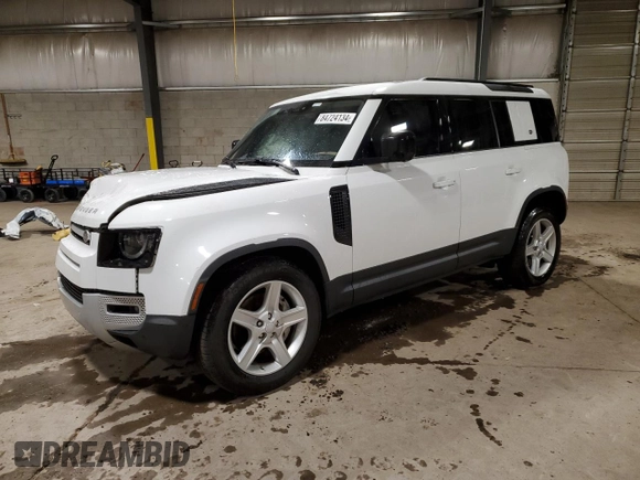 2020 Land Rover Defender SE with VIN SALEP7EU9L2022313, listed as a Copart auction lot 84724134 with 64,136 mi miles and Salvage title. Bid and sale history available at DreamBid. Image 1.