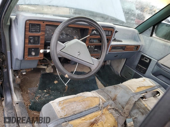1989 Dodge Dakota with VIN 1B7FL26X3KS146546, listed as a Copart auction lot 81859624 with 16,824 mi miles and Clean Title. Bid and sale history available at carsss.com. Image 8.