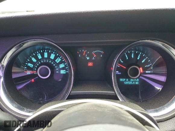 2014 Ford Mustang GT with VIN 1ZVBP8CF3E5211722, listed as a Copart auction lot 52608395 with 139,725 mi miles and Salvage title. Bid and sale history available at DreamBid. Image 9.