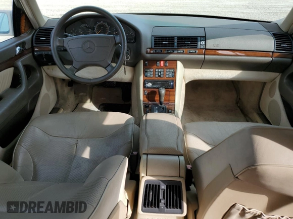 1995 Mercedes-Benz S 320 z VIN WDBGA33E1SA256213, wystawiony jako Copart lot #81800594 z przebiegiem 90 630 mil mil oraz Szkoda całkowita • Salvage title. Historia ofert i sprzedaży dostępna na DreamBid. Obrazek 8.