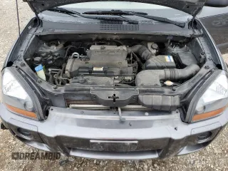 2009 Hyundai Tucson GLS with VIN KM8JM12B79U042597, listed as a Copart auction lot 52164465 with 90,943 mi miles and Salvage Title. Bid and sale history available at carsss.com. Image 12.