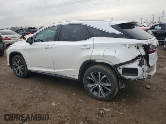2019 Lexus RX with VIN 2T2BGMCA3KC039265, listed as a Copart auction lot 48800865 with 75,501 mi miles and Salvage Title. Bid and sale history available at carsss.com. Image 2.