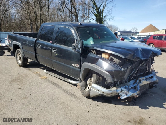 2004 Chevrolet Silverado 3500 SRW with VIN 1GCHK33264F208964, listed as a Copart auction lot 46604595 with NaN miles and Salvage Title. Bid and sale history available at carsss.com. Image 4.