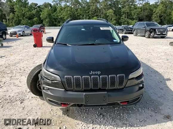 2022 Jeep Cherokee Trailhawk with VIN 1C4PJMBX5ND549240, listed as a Copart auction lot 56743785 with 11,392 mi miles and Salvage title. Bid and sale history available at DreamBid. Image 14.