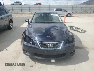 2010 Lexus IS 250 with VIN JTHCF5C27A5041511, listed as a Copart auction lot 57348775 with 125,096 mi miles and Salvage title. Bid and sale history available at DreamBid. Image 5.