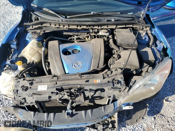2012 Mazda 3 i Grand Touring with VIN JM1BL1M74C1665415, listed as a Copart auction lot 44910405 with 173,570 mi miles and Salvage Title. Bid and sale history available at DreamBid. Image 11.