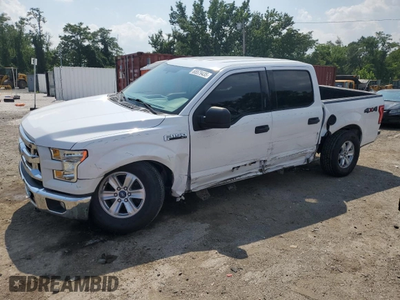 2016 Ford F-150 XLT with VIN 1FTEW1EF8GKF41125, listed as a Copart auction lot 65579435 with 138,498 mi miles and Salvage title. Bid and sale history available at DreamBid. Image 1.