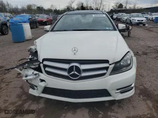 2012 Mercedes-Benz C-Class C 250 with VIN WDDGJ4HBXCF741630, listed as a Copart auction lot 52004645 with 91,428 mi miles and Salvage Title. Bid and sale history available at carsss.com. Image 5.