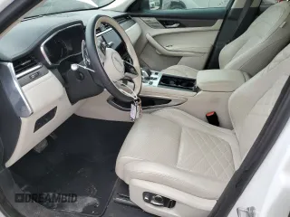 2022 Jaguar F-Pace S z VIN SADCJ2EX6NA702096, wystawiony jako Copart lot #51251345 z przebiegiem 56 512 mil mil oraz Szkoda całkowita • Salvage title. Historia ofert i sprzedaży dostępna na DreamBid. Obrazek 7.