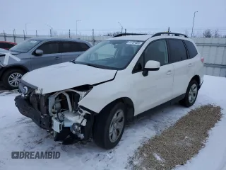 2015 Subaru Forester with VIN JF2SJCBCXFH598480, listed as a Copart auction lot 41707685 with 154,000 mi miles and Salvage title. Bid and sale history available at DreamBid. Image 1.