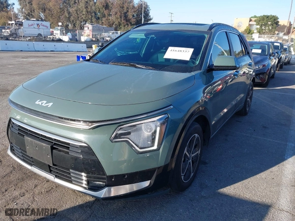 2024 Kia Niro SX Touring with VIN KNDCT3LE5R5125041, listed as a IAAI auction lot 41648337 with 17,438 mi miles. Bid and sale history available at carsss.com. Image 17.