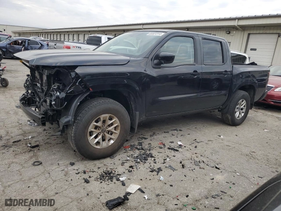2024 Nissan Frontier PRO-4X with VIN 1N6ED1EK9RN612186, listed as a Copart auction lot 85501314 with 19,613 mi miles and Salvage Title. Bid and sale history available at carsss.com. Image 1.