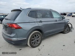 2022 Volkswagen Tiguan SE with VIN 3VV3B7AX1NM145288, listed as a Copart auction lot 49283115 with 108,883 mi miles and Salvage Title. Bid and sale history available at carsss.com. Image 3.