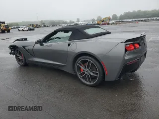 2015 Chevrolet Corvette Z51 2LT z VIN 1G1YK3D71F5117595, wystawiony jako Copart lot #56466555 z przebiegiem 66 307 mil mil oraz Szkoda całkowita • Salvage title. Historia ofert i sprzedaży dostępna na DreamBid. Obrazek 2.