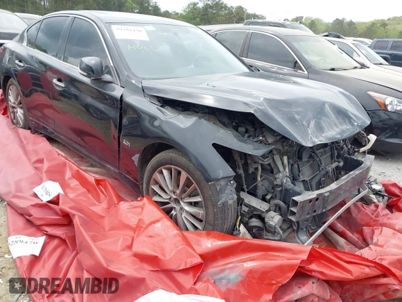 2018 Infiniti Q50 Luxe with VIN JN1EV7APXJM353659, listed as a IAAI auction lot 39289470 with 124,830 mi miles and . Bid and sale history available at DreamBid. Image 18.