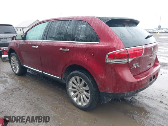 2014 Lincoln MKX with VIN 2LMDJ6JK0EBL15047, listed as a IAAI auction lot 41516164 with 107,221 mi miles and . Bid and sale history available at DreamBid. Image 3.