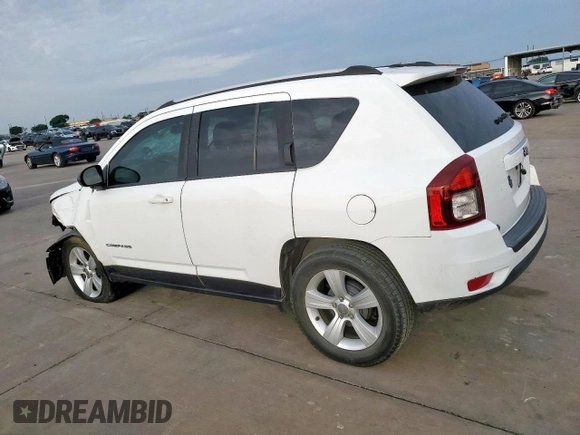 2016 Jeep Compass Sport с VIN 1C4NJCBA7GD773478, выставлен на аукционе Copart как лот 59503495 с пробегом 66 475 миль миль и Списание • Salvage title. История ставок и продаж доступна на DreamBid. Изображение 2.