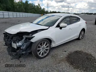 2017 Mazda 3 Touring z VIN 3MZBN1V76HM140100, wystawiony jako Copart lot #56780195 z przebiegiem Nie podano mil oraz Szkoda całkowita • Salvage title. Historia ofert i sprzedaży dostępna na DreamBid. Obrazek 1.