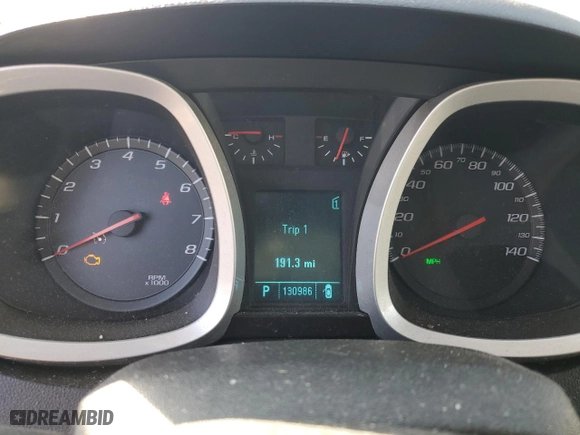 2010 Chevrolet Equinox LTZ with VIN 2CNALFEWXA6379539, listed as a Copart auction lot 48246595 with 130,986 mi miles and Clean Title. Bid and sale history available at carsss.com. Image 9.