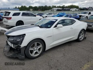 2019 Chevrolet Camaro 1LT z VIN 1G1FA1RX8K0123876, wystawiony jako Copart lot #56706375 z przebiegiem 58 310 mil mil oraz Szkoda całkowita • Salvage title. Historia ofert i sprzedaży dostępna na DreamBid. Obrazek 1.