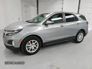 2023 Chevrolet Equinox LT z VIN 3GNAXKEG0PS193813, wystawiony jako Copart lot #48943965 z przebiegiem 49 755 mil mil oraz Czysty tytuł • Clean title. Historia ofert i sprzedaży dostępna na DreamBid. Obrazek 1.