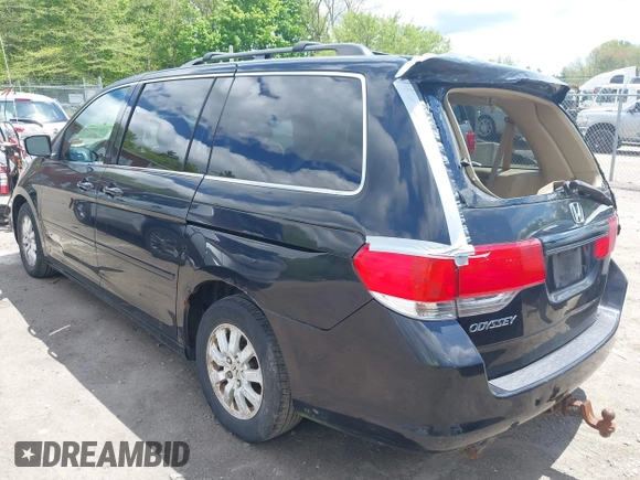 2008 Honda Odyssey EX-L with VIN 5FNRL38798B110317, listed as a IAAI auction lot 42216800 with 268,079 mi miles and . Bid and sale history available at carsss.com. Image 3.
