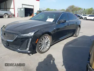 2020 Cadillac CT5 Premium Luxury with VIN 1G6DN5RK1L0118649, listed as a IAAI auction lot 41823595 with 72,061 mi miles and . Bid and sale history available at DreamBid. Image 2.