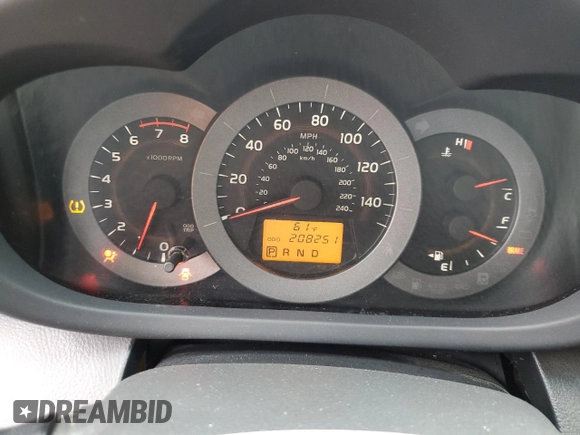 2011 Toyota RAV4 Sport с VIN JTMRK4DV6B5104917, выставлен на аукционе Copart как лот 48401805 с пробегом 208 251 миль миль и Списание • Salvage title. История ставок и продаж доступна на DreamBid. Изображение 9.