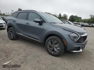 2024 Kia Sportage Hybrid SX-Prestige with VIN KNDPXCDG2R7152109, listed as a Copart auction lot 73753054 with 3,769 mi miles and Salvage Title. Bid and sale history available at carsss.com. Image 4.