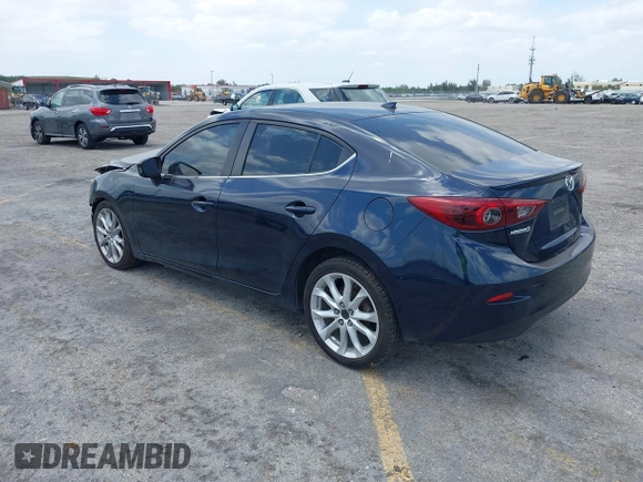 2014 Mazda 3 S Grand Touring with VIN JM1BM1W37E1213159, listed as a IAAI auction lot 42081848 with 166,371 mi miles and . Bid and sale history available at DreamBid. Image 3.