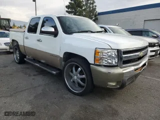 2007 Chevrolet Silverado 1500 LS with VIN 2GCEC13C771730673, listed as a Copart auction lot 86037784 with 166,619 mi miles and Salvage Title. Bid and sale history available at carsss.com. Image 4.