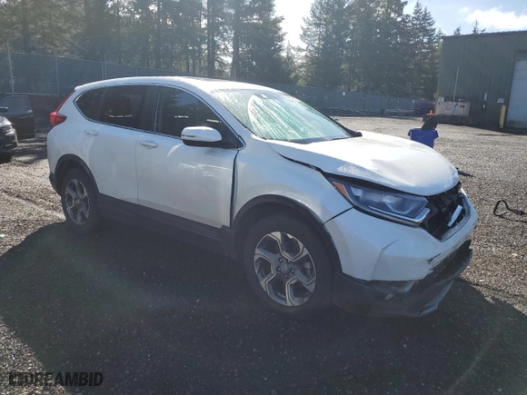 2018 Honda CR-V EX-L with VIN 5J6RW2H8XJL017572, listed as a Copart auction lot 50251995 with 92,996 mi miles and Salvage Title. Bid and sale history available at carsss.com. Image 4.