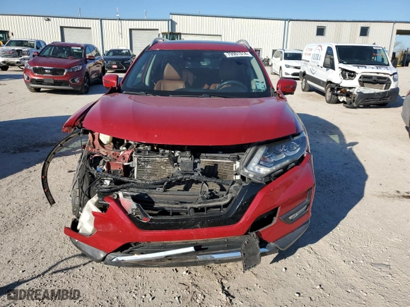 2017 Nissan Rogue SL with VIN 5N1AT2MT3HC830800, listed as a Copart auction lot 79901314 with 82,113 mi miles and Salvage Title. Bid and sale history available at carsss.com. Image 5.