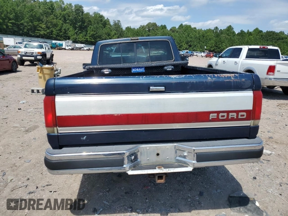 1989 Ford F-150 with VIN 1FTEF15N5KNB12636, listed as a Copart auction lot 68218124 with 49,655 mi miles and Salvage Title. Bid and sale history available at carsss.com. Image 6.