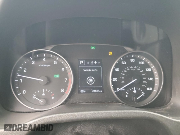 2017 Hyundai Elantra Limited z VIN 5NPD84LF0HH072770, wystawiony jako Copart lot #55665015 z przebiegiem 70 485 mil mil oraz Szkoda całkowita • Salvage title. Historia ofert i sprzedaży dostępna na DreamBid. Obrazek 9.