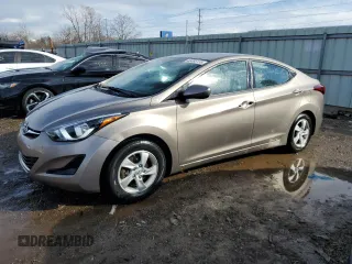 2015 Hyundai Elantra SE с VIN 5NPDH4AE8FH587331, выставлен на аукционе Copart как лот 46466125 с пробегом 60 675 миль миль и Списание • Salvage title. История ставок и продаж доступна на DreamBid. Изображение 1.