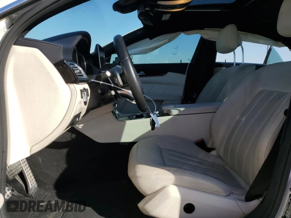 2018 Mercedes-Benz CLS-Class CLS 550 with VIN WDDLJ7DB3JA203996, listed as a Copart auction lot 82319813 with 78,253 mi miles and Salvage Title. Bid and sale history available at carsss.com. Image 7.