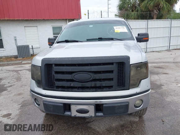 2009 Ford F-150 STX with VIN 1FTRX12859FA89537, listed as a IAAI auction lot 41907796 with 381,603 mi miles. Bid and sale history available at carsss.com. Image 6.