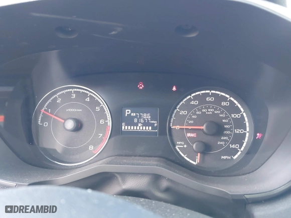 2019 Subaru Impreza Premium with VIN 4S3GKAC67K3615743, listed as a IAAI auction lot 41400298 with 81,677 mi miles. Bid and sale history available at carsss.com. Image 7.