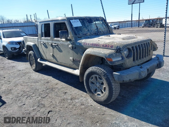 2020 Jeep Gladiator Rubicon with VIN 1C6JJTBGXLL179381, listed as a IAAI auction lot 41351246 with Not Provided miles and . Bid and sale history available at DreamBid. Image 1.