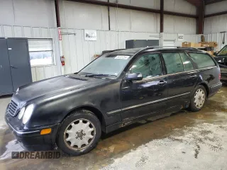 2001 Mercedes-Benz E-Class with VIN WDBJH65J91B231761, listed as a Copart auction lot 84331254 with 0 mi miles and Clean Title. Bid and sale history available at carsss.com. Image 1.