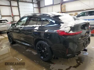 2023 BMW X4 M40i with VIN 5UX43DT0XP9P34421, listed as a Copart auction lot 44018155 with 28,544 mi miles and Salvage Title. Bid and sale history available at carsss.com. Image 2.