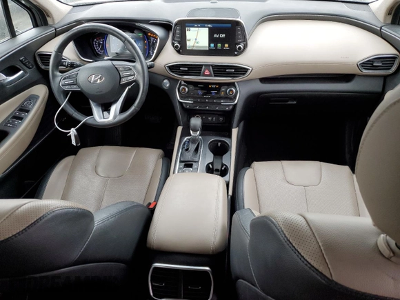 2019 Hyundai Santa Fe Limited z VIN 5NMS5CAA4KH106358, wystawiony jako Copart lot #88257465 z przebiegiem 141 658 mil mil oraz Szkoda całkowita • Salvage title. Historia ofert i sprzedaży dostępna na DreamBid. Obrazek 8.