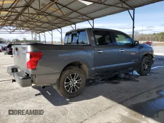 2021 Nissan Titan SV z VIN 1N6AA1EFXMN518756, wystawiony jako Copart lot #44969775 z przebiegiem 101 589 mil mil oraz Szkoda całkowita • Salvage title. Historia ofert i sprzedaży dostępna na DreamBid. Obrazek 3.
