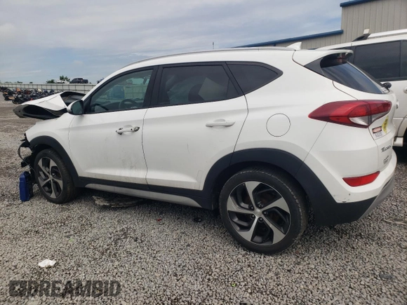2018 Hyundai Tucson Sport with VIN KM8J33AL6JU735948, listed as a Copart auction lot 56232395 with 126,878 mi miles and Clean title. Bid and sale history available at DreamBid. Image 2.